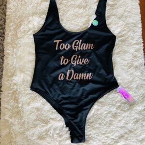 New with tag Too Glam To Give A Damn Swimwear Size XL